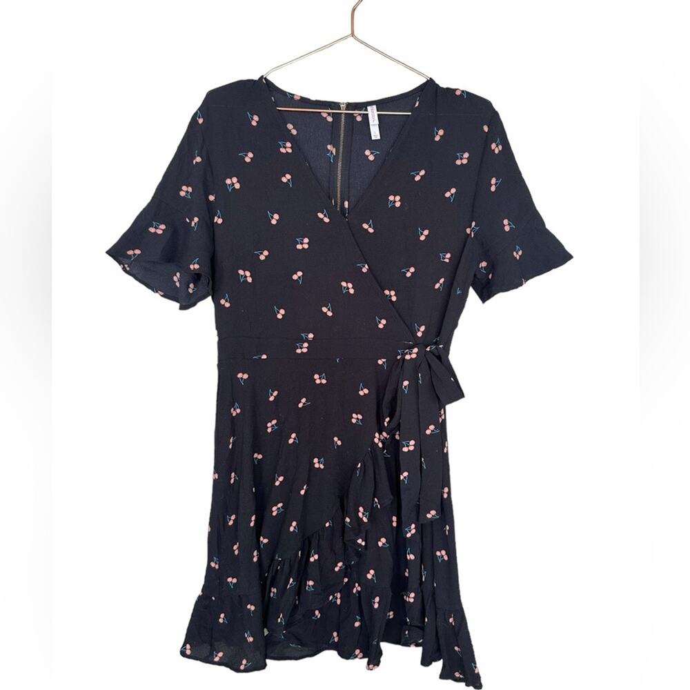 Xhilaration Black Cherry Dress - Size Large